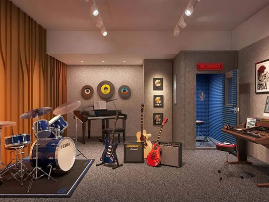 Enstrüman Odası Akustik Düzenleme